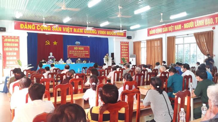 Đại biểu HĐND tỉnh Tây Ninh, thị xã Hoà Thành tiếp xúc cử tri trước kỳ họp thứ 02 HĐND tỉnh và kỳ họp thứ 03 HĐND thị xã, nhiệm kỳ 2021-2026